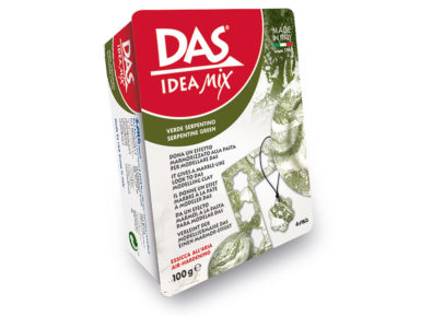 Veidošanas masa DAS Idea Mix 100g serpentine green