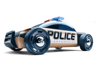 Mänguauto Automoblox Original S9 politsei tumesinine