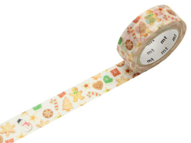 Masking tape mt Christmas 15mmx7m christmas cookies