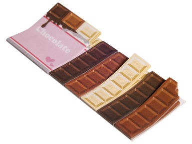 Indeksid Rayher 45x45mm/15x45mm 6x15tk Chocolate