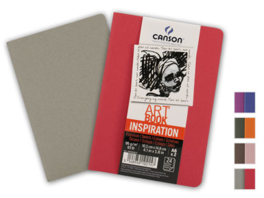 Skiču albums Art Book Inspiration A6/96g 24lapas 2gab. Trendy Colours asorti