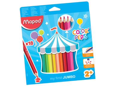 Colour pencils ColorPeps Jumbo 18pcs