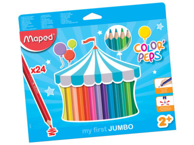 Colour pencils ColorPeps Jumbo 24pcs