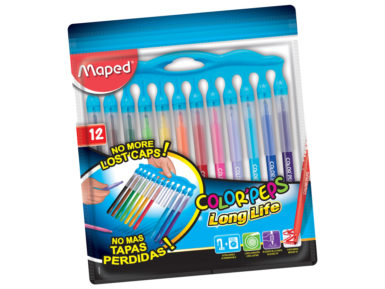 Felt pen ColorPeps Long Life Innovation 12pcs