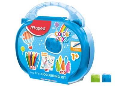 Coloring kit ColorPeps my first in plastic case assorted