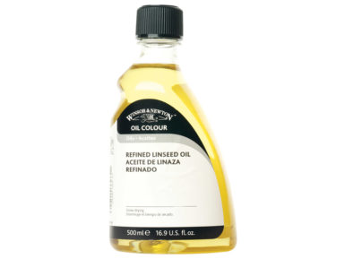 Refined linseed oil W&N 500ml