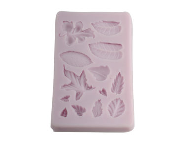 Silicone mould Cernit leaves