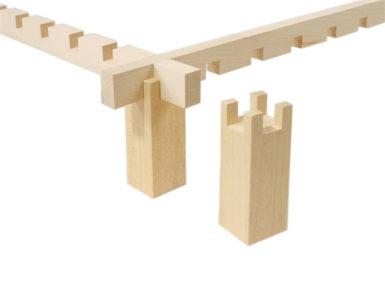 Wooden block for silk frame H Dupont 4pcs