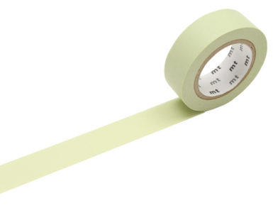 Washi teip mt 1P basic 15mmx10m pastel olive