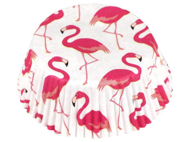 Mufinu formiņa 50x25mm flamingo 60gab. blisterī