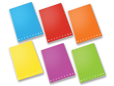 Exercise book Pigna Monocromo Fluo A4 lined 42 sheets
