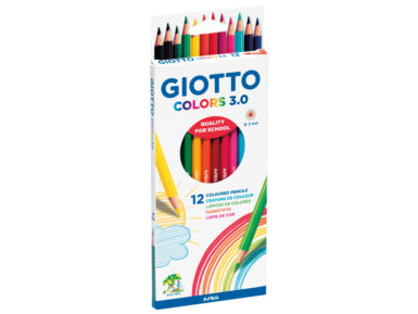 Krāsainie zīmuļi Giotto Colors 3.0 12gab.