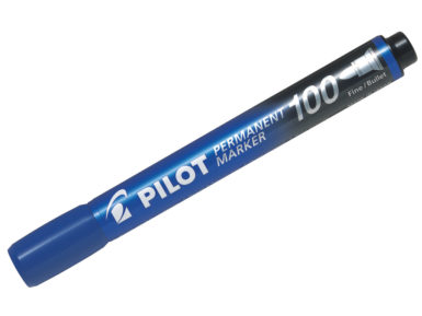 Marker Pilot Permanent 100 F mėlyna