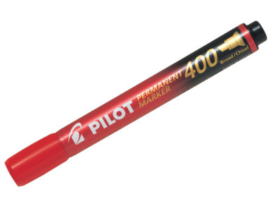 Permanent Marker Pilot 400 B red