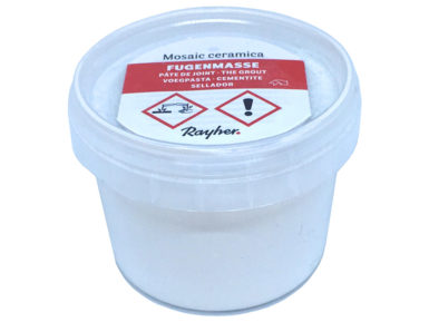 Joint compound for mosaic stones Rayher 125g white