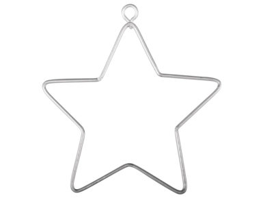 Wire star Rayher 7x8cm 3pcs