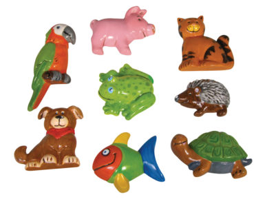 Casting mould Rayher animal parade 3.5-8.5cm 8 motifs