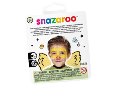 Mini face paint set Snazaroo 3 colours+brush+sponge Chick