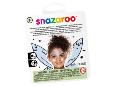 Mini face paint set Snazaroo 3 colours+brush+sponge Ice Fairy