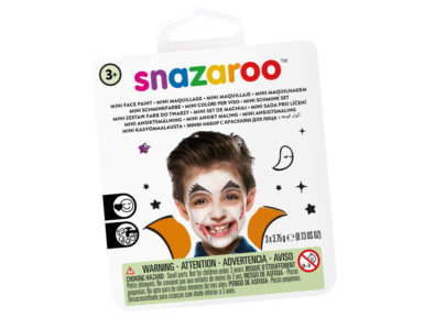 Mini face paint set Snazaroo 3 colours+brush+sponge Vampire