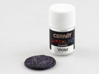 Žėrintys milteliai Cernit 5g diamond violet