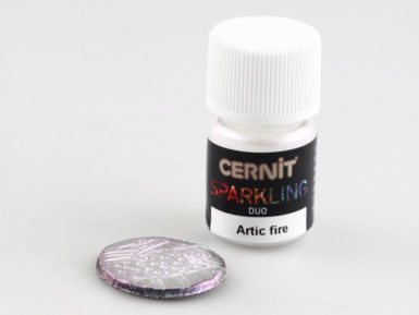 Sparkling powder Cernit 2g duo arctic fire