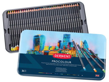 Spalvotas pieštukas Procolour 36vnt. metalinė dėžutė