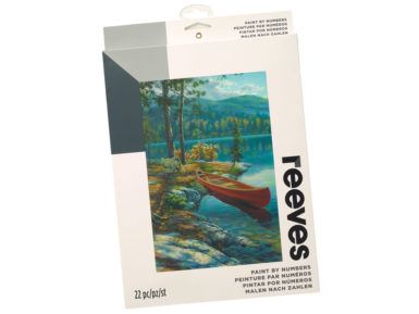 Gleznošana pēc numuriem Reeves Artist Collection 22x30cm Lake