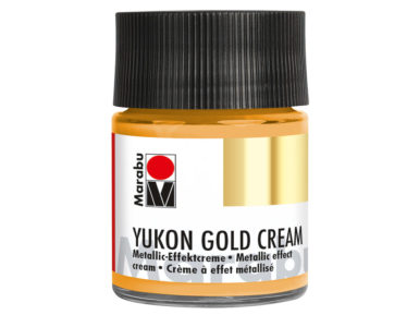 Dekoratyviniai dažai Yukon Gold Cream 50ml 784 metallic-gold