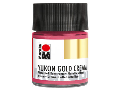 Dekoorvärv Yukon Gold Cream 50ml 735 metallic-magenta