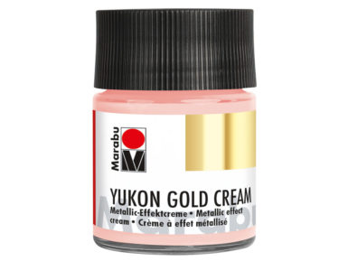 Metallic effect cream Yukon Gold Cream 50ml 734 rose gold