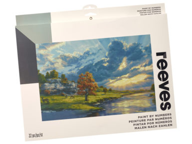 Maalimine numbrite järgi Reeves Artist Collection 30x40cm Sunrise