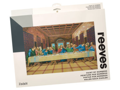 Maalimine numbrite järgi Reeves Artist Collection 30x40cm Last Supper