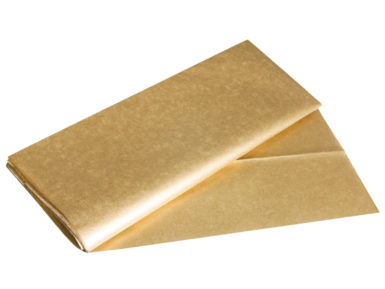 Tissue paper Rayher Metallic 50x70cm 616 gold 3 sheets folded
