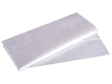 Tissue paper Rayher Metallic 50x70cm 606 silver 3 sheets folded