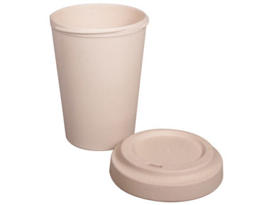 Bamboo mug to go Rayher with lid 500ml