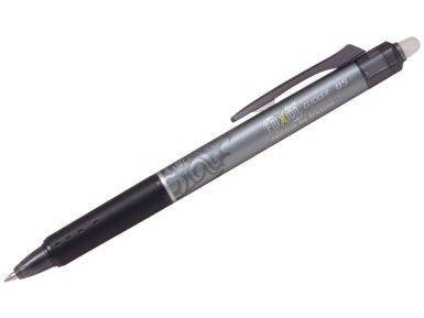 Rollerball pen erasable Pilot Frixion Clicker 0.5 black