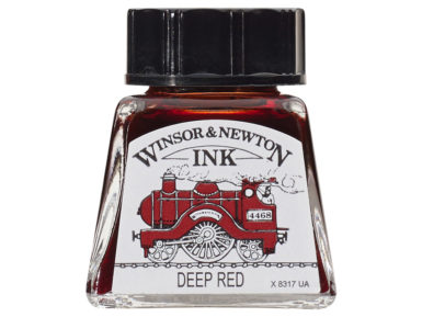 Drawing ink W&N 14ml 227 deep red