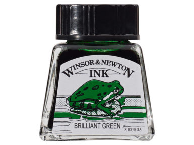 Drawing ink W&N 14ml 046 brilliant green