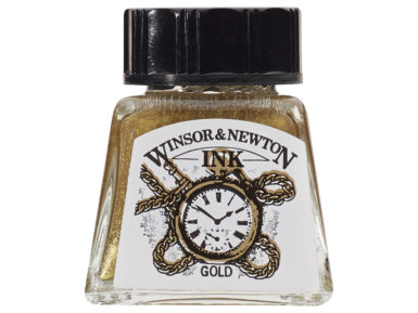 Drawing ink W&N 14ml 283 gold
