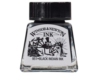 Drawing ink W&N 14ml 030 black indian