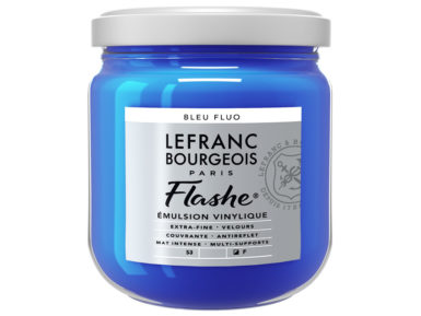 Vinylic colour Flashe 400ml 083 fluorescent blue