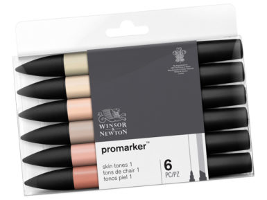 Marker W&N Promarker 6pcs skintones