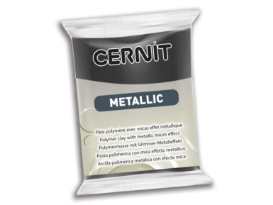 Polimerinis molis Cernit Metallic 56g 169 hematite