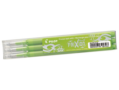 Refill erasable Pilot Frixion 0.7 lime green 3pcs