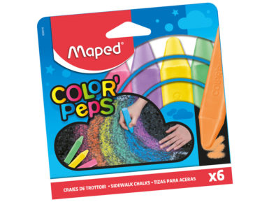 Asfaldikriidid  Maped ColorPeps 6tk