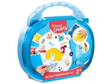 Fingerpaint kit Maped Creativ Early Age in plastic case