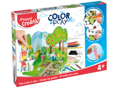 Crafting kit Maped Creativ Color&Play Design my Garden