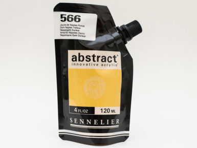 Acrylic colour Abstract 120ml 566 dark naples yellow