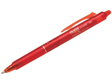 Tintes pildspalva izdzēšams Pilot Frixion Clicker 1.0 sarkana